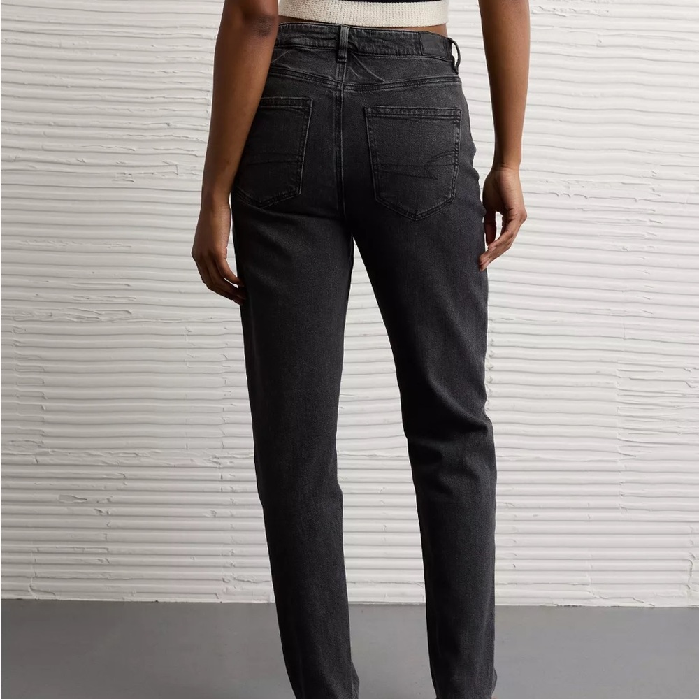 American Eagle Outfitters Dark Gray Straight Leg Jeans